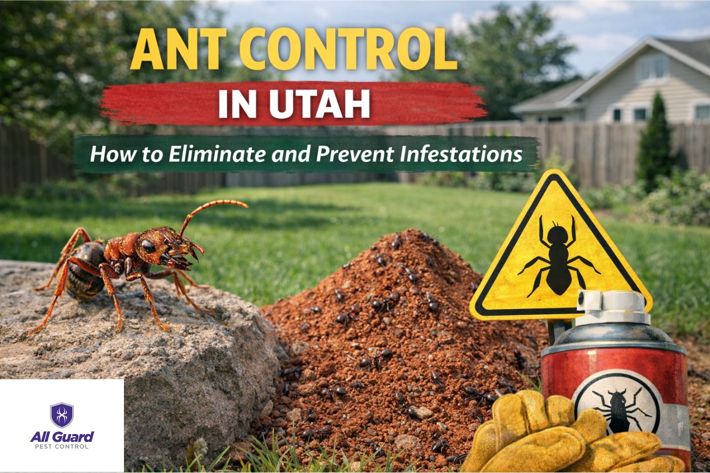 Ant Control in Utah: How to Eliminate and Prevent Infestations