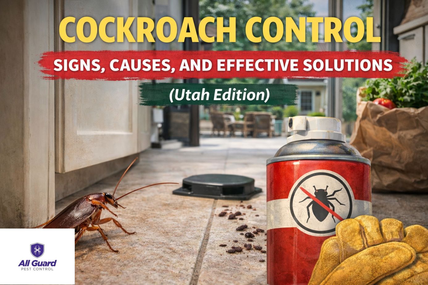 Cockroach Control: Signs, Causes, and Effective Solutions (Utah Edition)