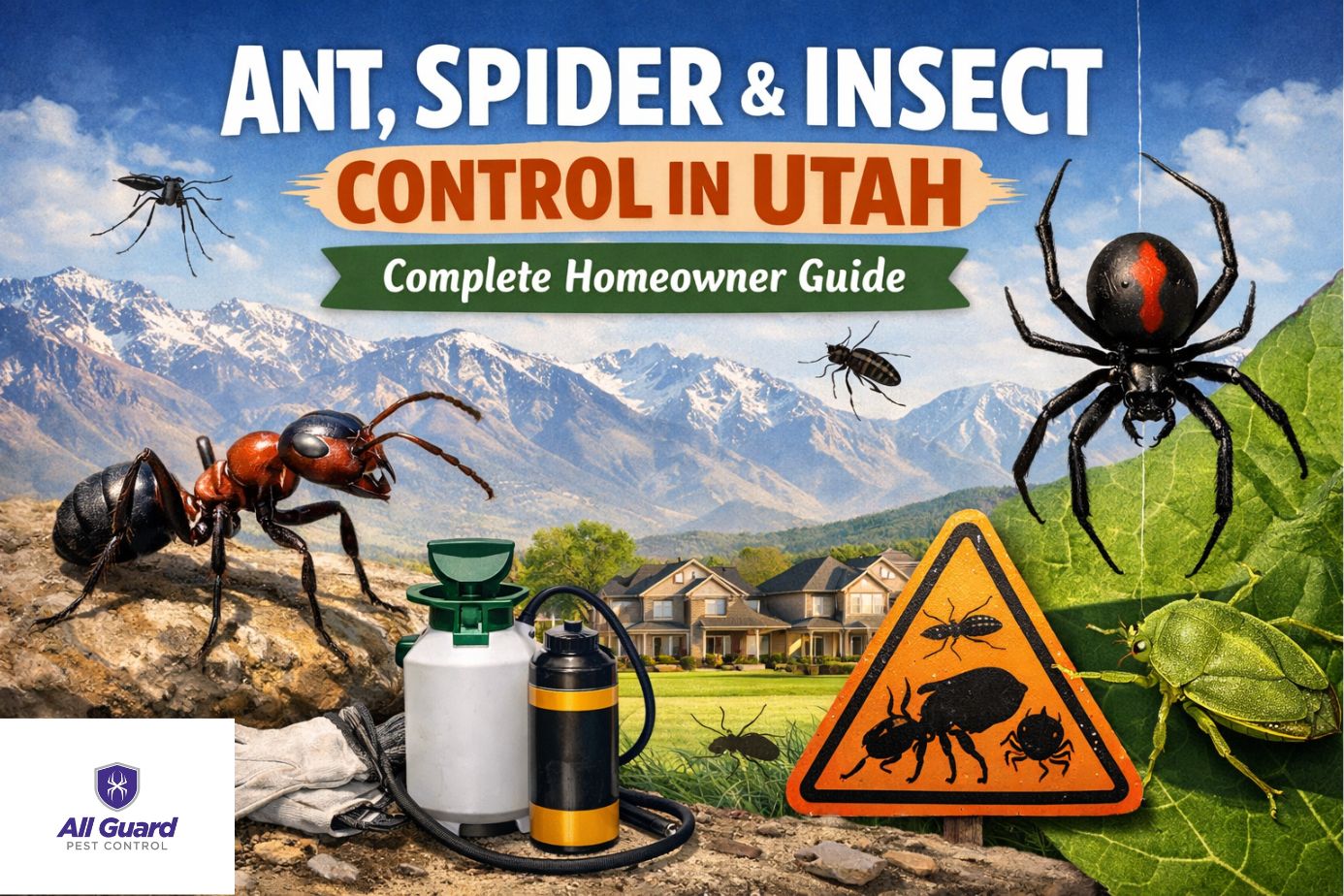 Ant, Spider, and Insect Control in Utah — Complete Homeowner Guide