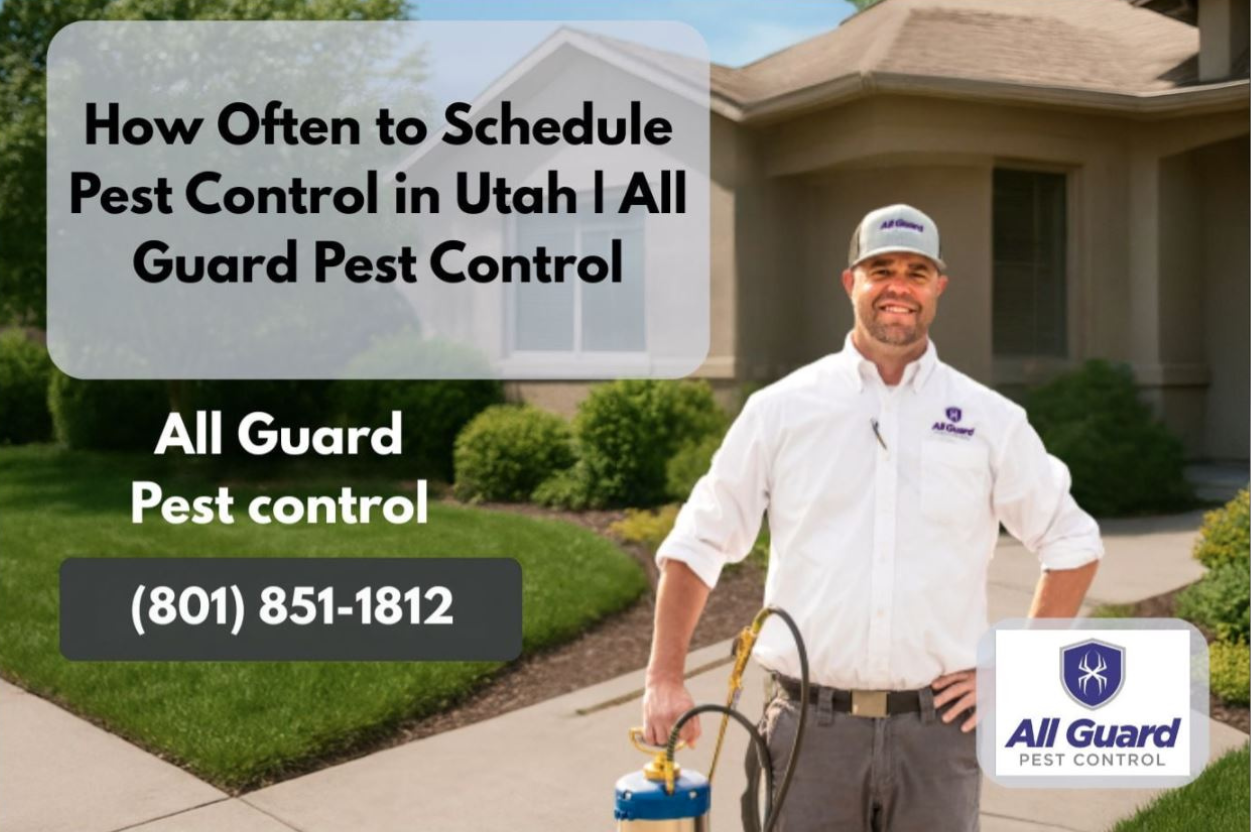 How Often Should You Schedule Pest Control in Utah?
